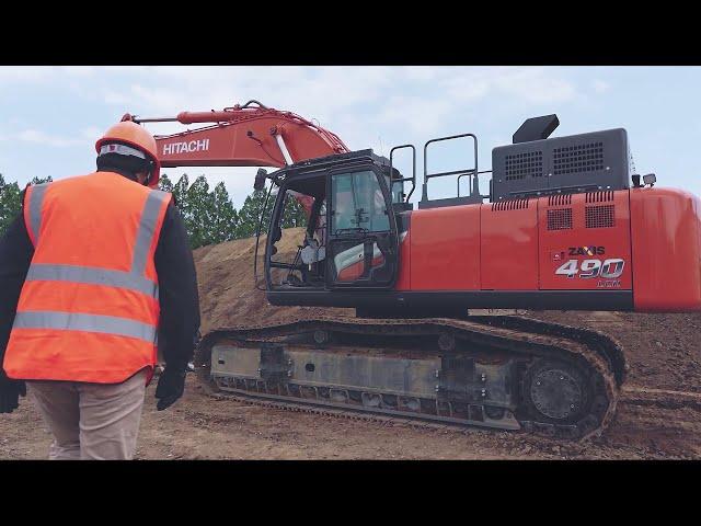 ZX490-7G Excavator Walkaround