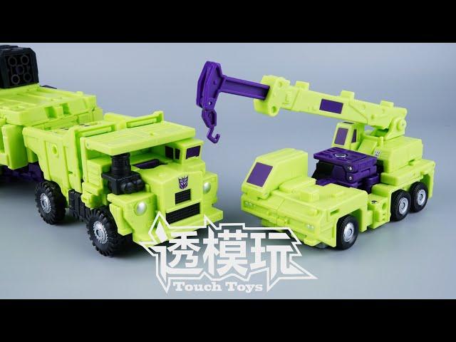 【SwiftTransform】BODY OF DEVASTATOR! SS86 HOOK&LONG HAUL G1 CONSTRUCTICONS STUDIO SERIES SS86大力神 破壞者