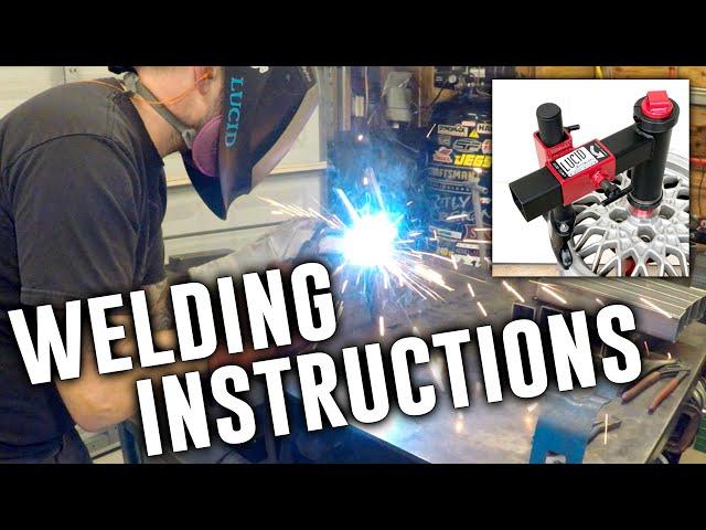 DIY Ultimate Manual Tire Changer Attachment Builder Kit - Welding Instructions