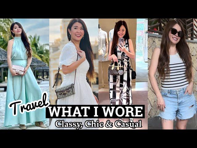 WHAT I WORE | Travel Lookbook - 12 OOTD’s | Vacation Outfit Ideas