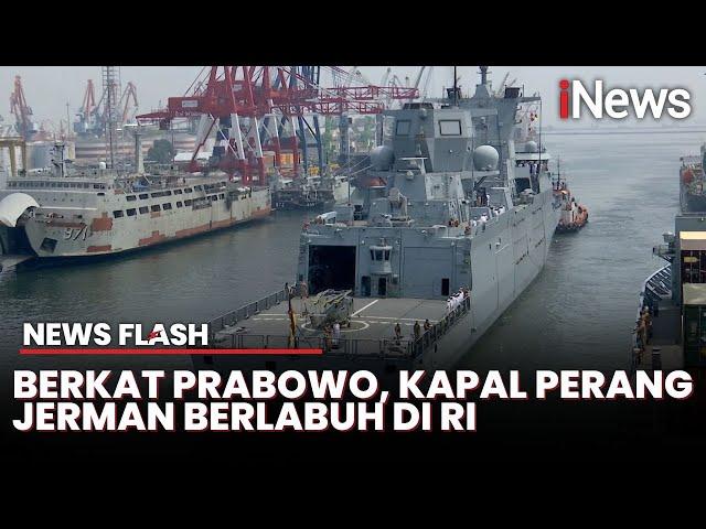 [FULL] Melihat Lebih Dekat Kapal Perang Jerman yang Berlabuh di Indonesia