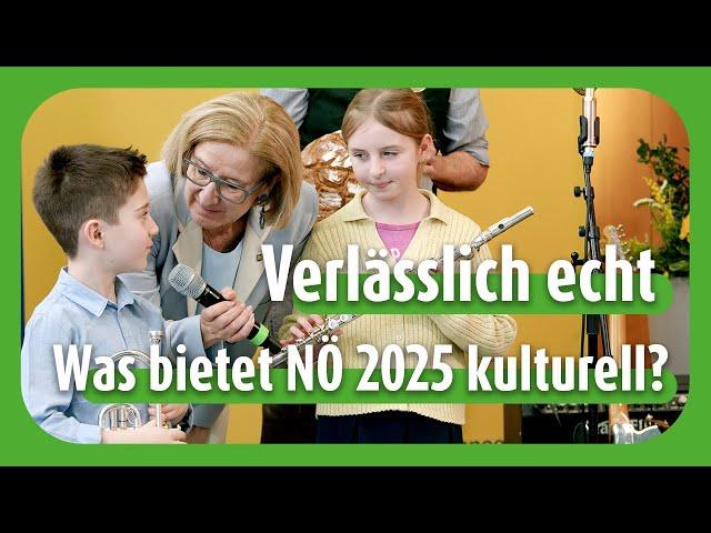 Veranstaltungsausblick 2025 mit der Kultur.Region.Niederösterreich