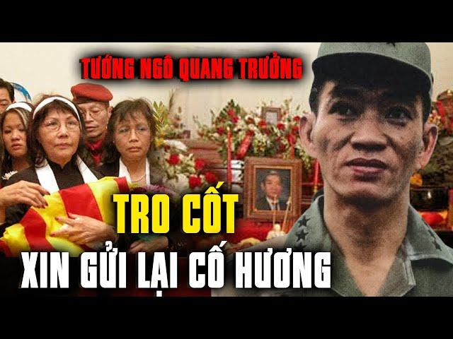 Tướng Ngô Quang Trưởng - nhân tài lỗi lạc của quân lực VNCH, mong tro cốt được gửi lại quê hương