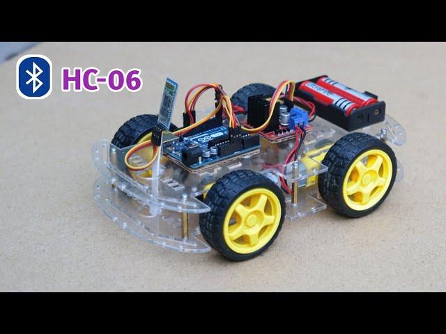 How To Make Arduino Bluetooth Controlled Car - At Home