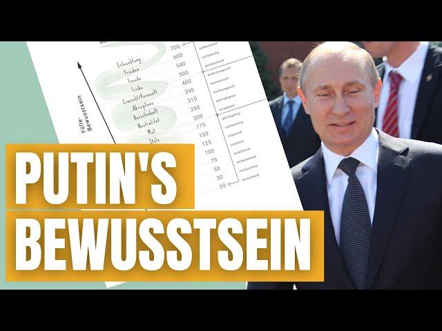 Was braucht PUTIN? - Hawkins BEWUSSTSEINSSKALA erklärt, wie der Krieg zu stoppen ist