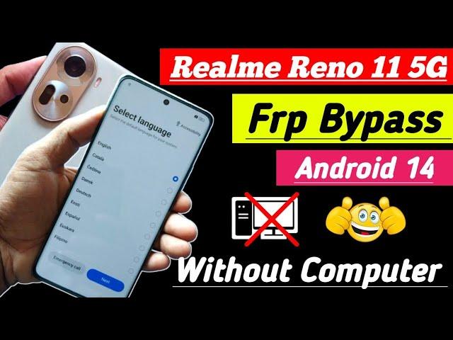 Oppo Reno 11 5G Frp Bypass Without Pc || Android 14