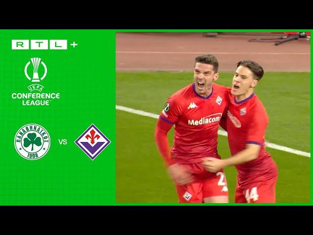 Panathinaikos Athen vs. AC Florenz - Highlights | UEFA Conference League | RTL Sport