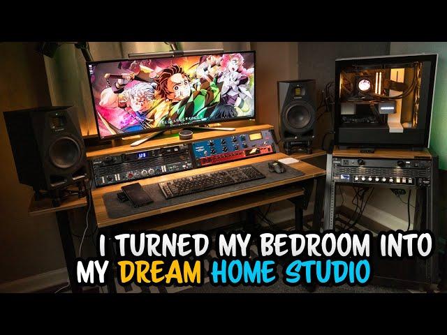 I FINALLY BUILT MY DREAM HOME STUDIO 2024