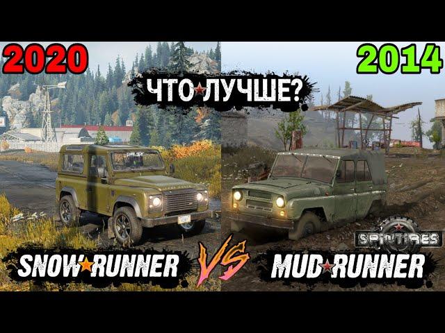 СРАВНЕНИЕ SPINTIRES VS MUDRUNNER VS SNOWRUNNER: В ПОИСКАХ ЛУЧШЕГО СИМУЛЯТОРА!