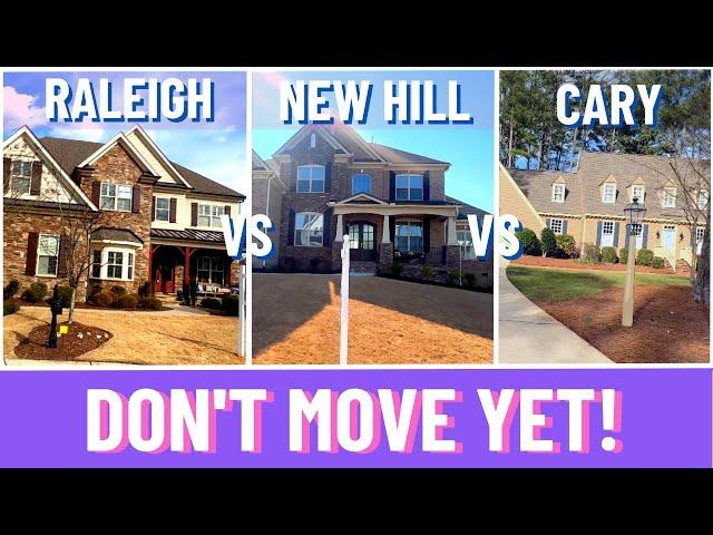 Luxury Neighborhoods In Raleigh vs Cary vs New Hill NC