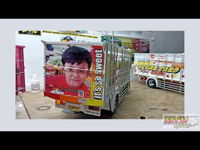 MINIATUR TRUK CANTER KAPTEN OLENG SAM