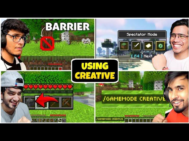 Why Gamers Using Creative Mod in Survival Minecraft ?