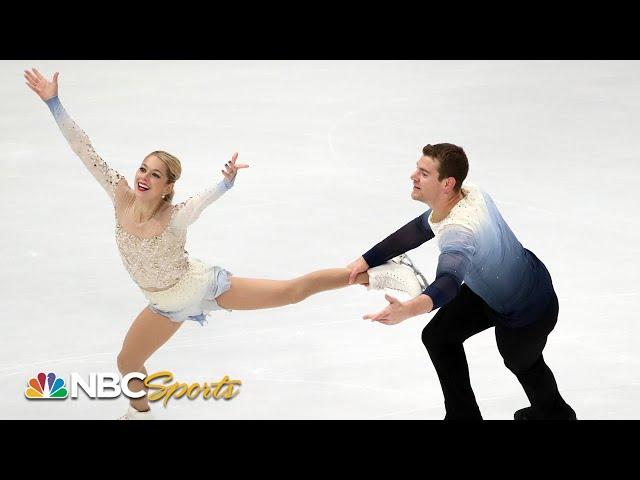 Knierim and Frazier's stellar free skate from figure skating world championships | NBC Sports