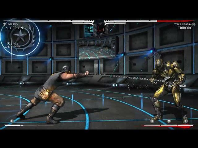 MKX - scorpion inferno 49% combo