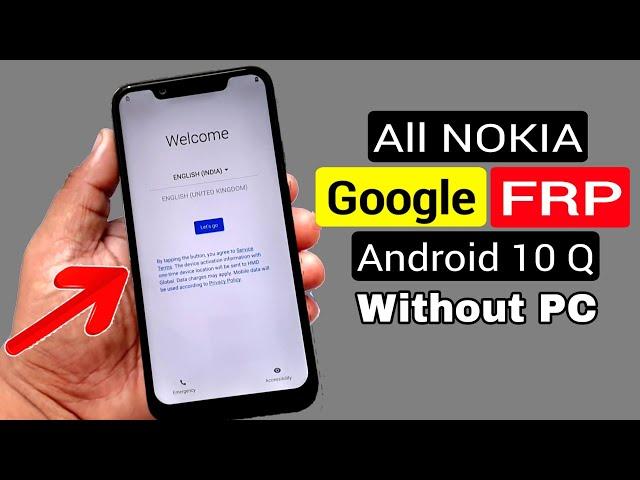 All Nokia Bypass Google Account/FRP Reset |ANDROID 10 Without PC