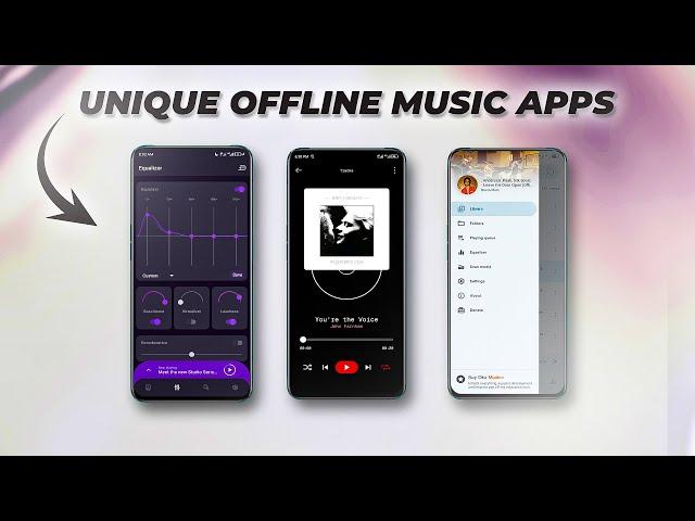 Best 7 UNIQUE Offline Music Player Apps for Android