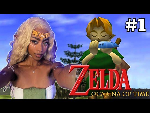 I Played Ocarina of Time for the First time... | Part 1 | Aliya Will VOD