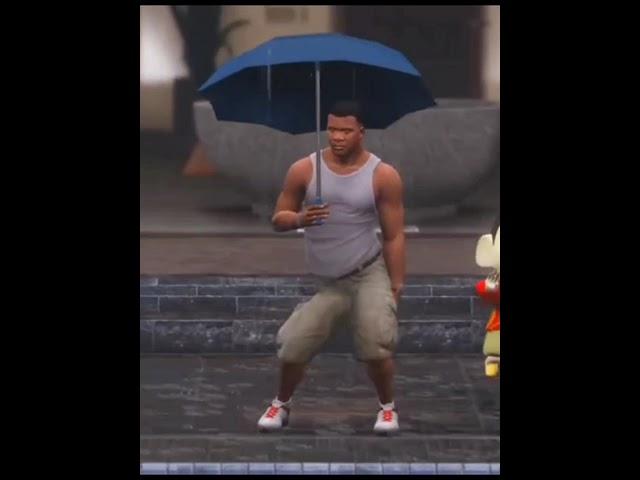 GTA 5 : FRANKLIN AND SHINCHAN'S FUNNY DANCE MOVES #shorts