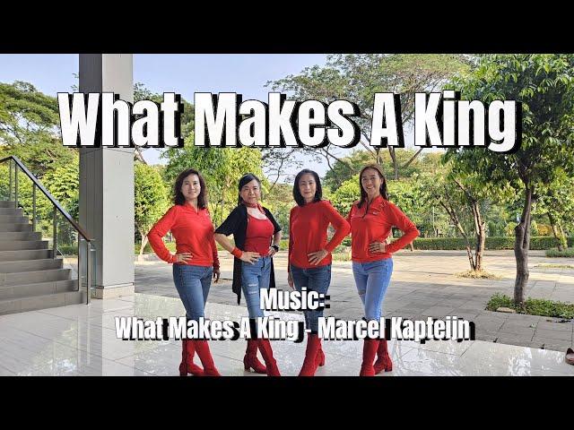 What Makes A King Line Dance | Advanced 48C, 1W | October 2024