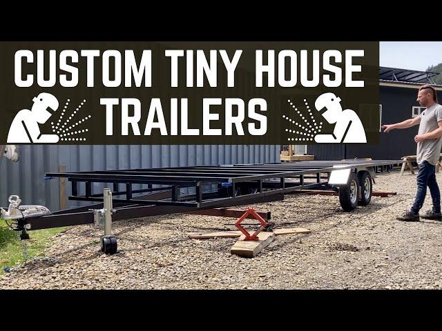 Watch How I Build a Custom Tiny House Trailer