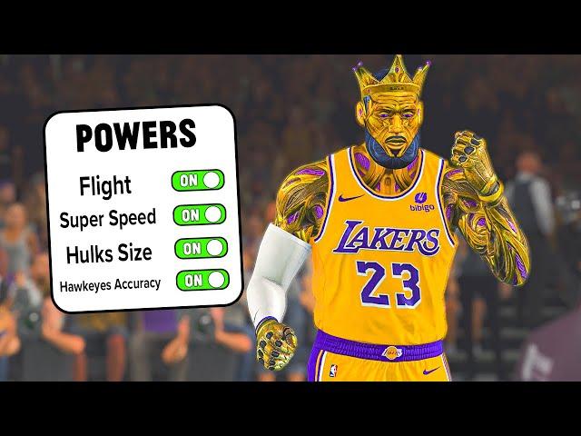 I Gave LeBron Super Powers