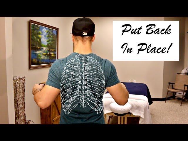 Rib Out - How to Pop Back In Place Yourself!