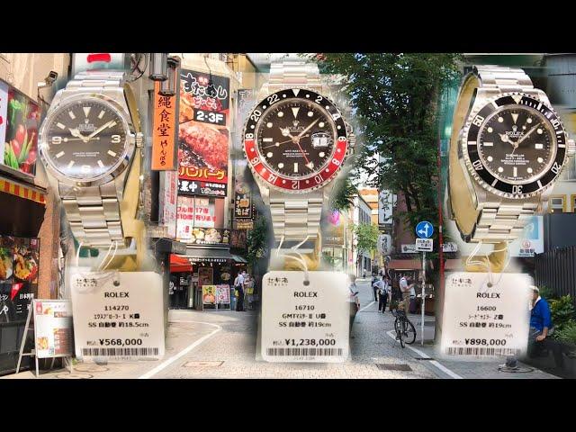 2020 Rolex Shopping in Shinjuku, Tokyo - Including a Rare JDM Rolex Turn-O-Graph