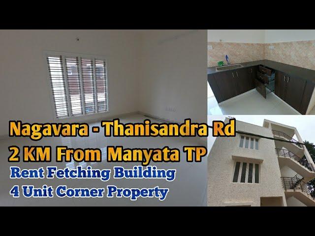 Thanisandra 20x30 Multi Unit Corner Building For Sale Near Manyata Tech Park