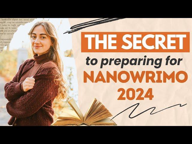 How to Prepare to Write a Novel for NaNoWriMo 2024 ️ #Preptober