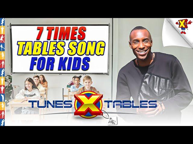 7 Times Tables Song for Kids - NK Style: Fun Way To Learn Multiplication | TunesTimesTables.com