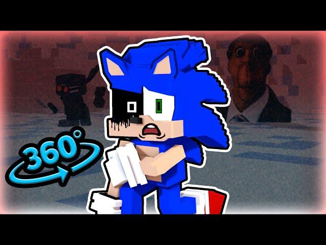 [VS Xain] Lost My Mind - Friday Night Funkin' 360° VR FNF - Minecraft Animation (SONIC.EXE)