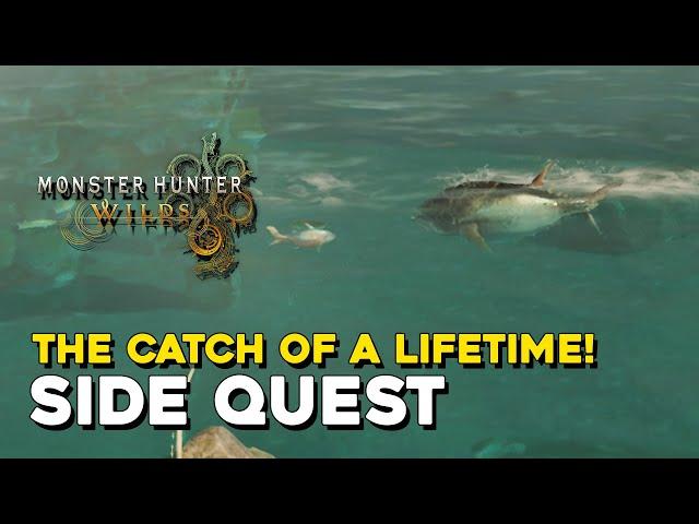 Monster Hunter Wilds The Catch Of A Lifetime! Side Quest Guide (Whopper Location)