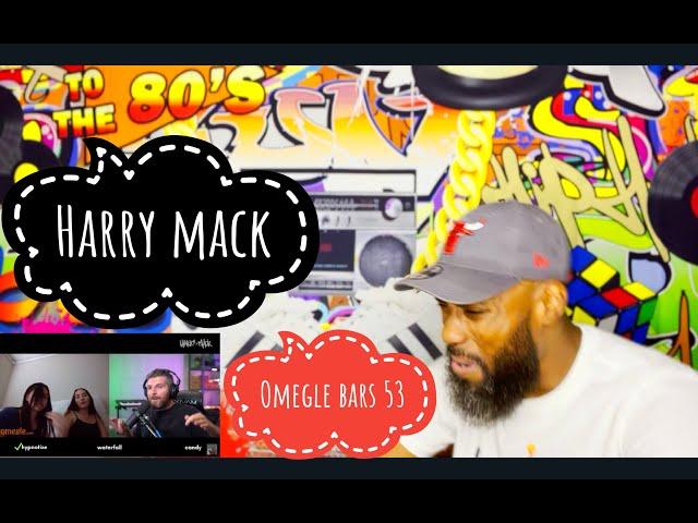 SO HE'S THE god OF FREESTYLE? HARRY MACK- OMEGLE BARS 53 (REACTION)