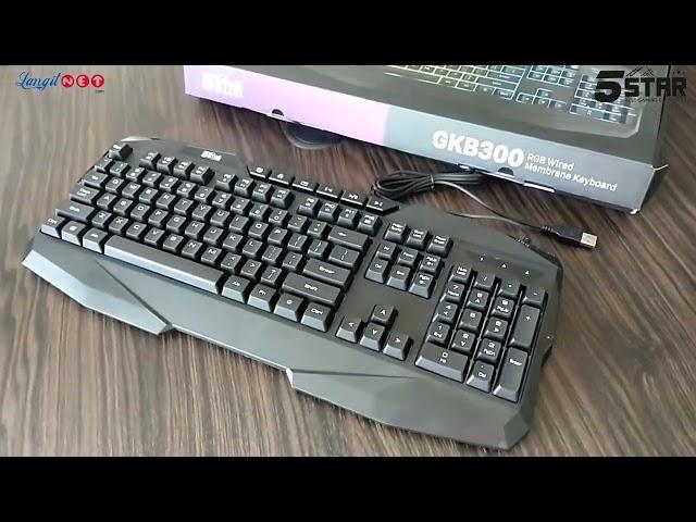 5STAR GKB300 RGB WIRED KEYBOARD