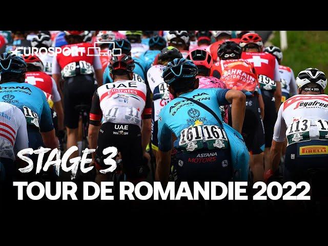 Tour of Romandie 2022 - Stage 3 Highlights | Cycling | Eurosport