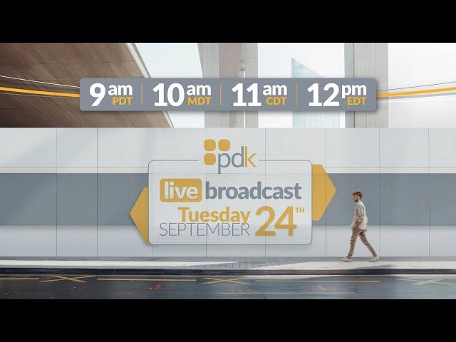 PDK Live Broadcast