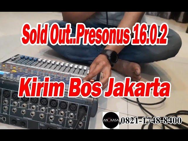 Cek Presonus 16.0.2 sebelum kirim JAKARTA | Angkasa Pro Sound System | Jual Beli Alat Sound Bekas |