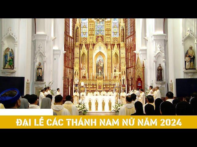 Đại lễ Các Thánh Nam Nữ tại nhà thờ Chính Tòa 2024