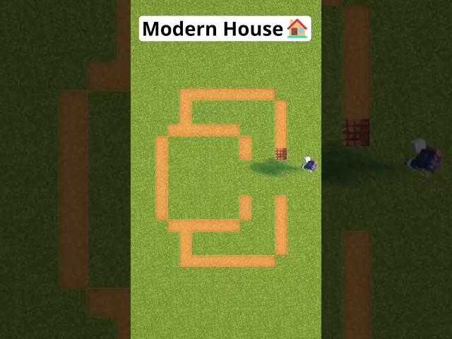 Modern house #shorts #viral #gaming #minecraft