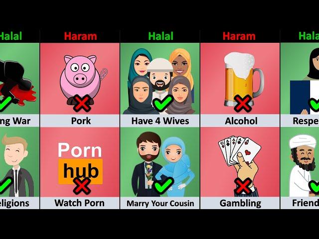 Halal vs Haram In Islam Religion