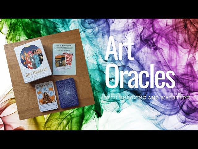 Art Oracles Deck - Unboxing and Walkthrough