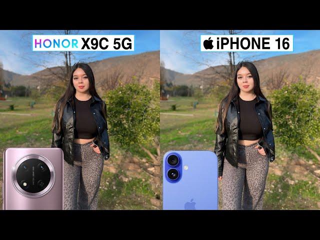 Honor X9C 5G Vs iPhone 16 Camera Test Comparison