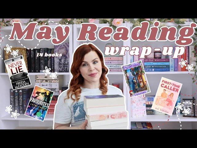 May Reading Wrap up | finally completing a monthly TBR! 