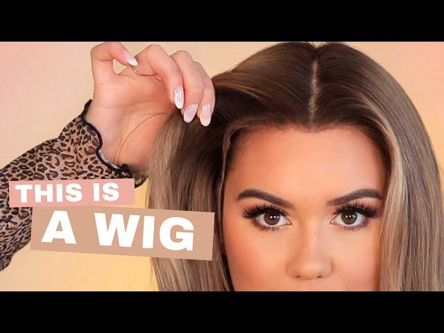 WHAT LACE? NO WIG CAP, NO PLUCKING & NO GLUE BLONDE WIG | Hairvivi Wig