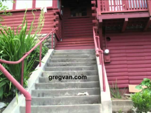 Water Pipes Used For Stair Handrailing - Old Homes