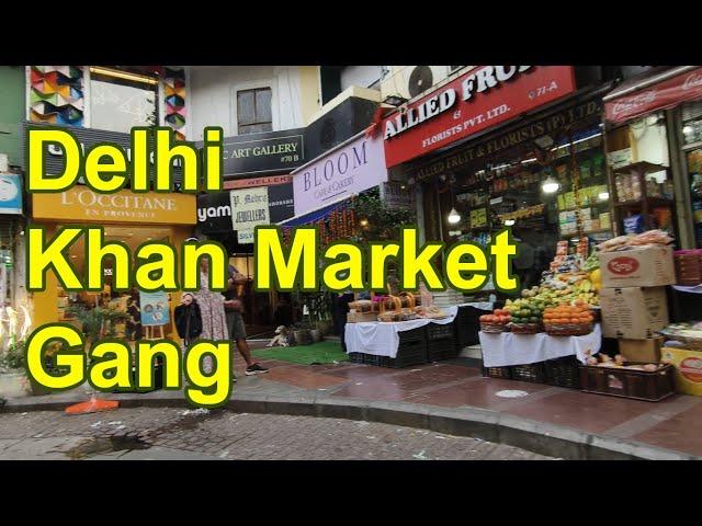 Khan Market of Delhi :-)