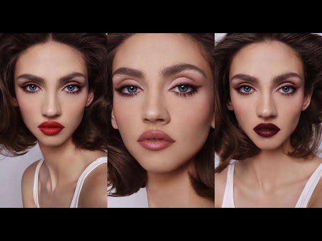 One Makeup, Three Lipstick Options, Which one is YOU? | Hung Vanngo