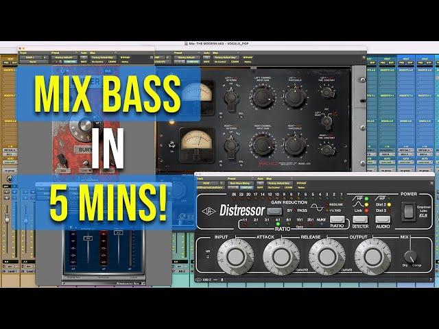 MIX BASS in 5 MINUTES! #mixbass