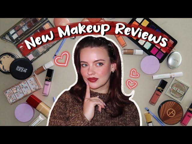 *NEW* MAKEUP Reviews + TRY ON'S! | Julia Adams