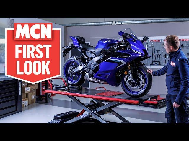 Exclusive access  Yamaha R9 sportsbike walkaround and engine start up | MCN First Look